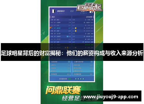 足球明星背后的财富揭秘：他们的薪资构成与收入来源分析